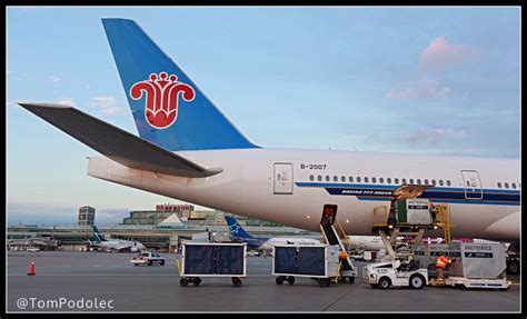 China Southern Flight CZ311 from Guangzhou .